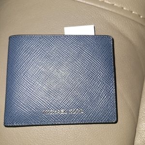 Micheal Kors Navy Blue Wallet